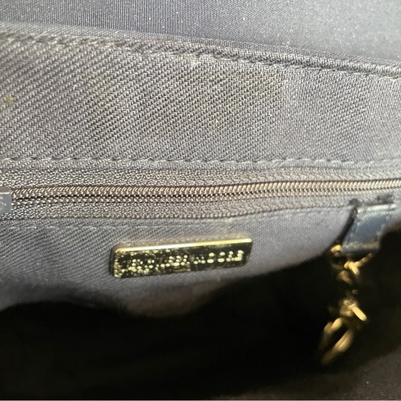 Jennifer Moore Crossbody Bag Purse Navy Blue - Picture 9 of 13